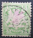 [Stemma della Baviera - Valore in Pfennig - Filigrana: linee ondulate larghe, Scrivi D30]