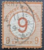 [Definitives - Stamps of 1872 Overprinted, 类型 E1]