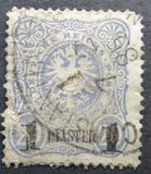 [German Empire Postage Stamps Surcharged, type A2]