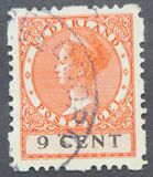 [Queen Wilhelmina - New Values and Colors - Watermarked, type AL17]