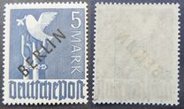[BERLIN in Black Overprint on "Allied Occupation Zone" Stamps, type A19]