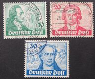 [The 200th Anniversary of the Birth of Johann Wolfgang von Goethe - Poet, tegund Q]