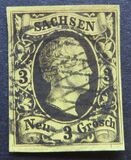 [King Friedrich August II - Colored Paper, type C4]