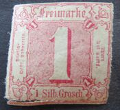 [Colored Print on White paper - Rouletted Perforation, type A21]