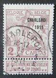 [Overprinted "CHARLEROI 1911", type AO9]