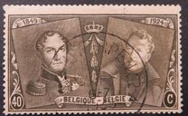 [The 75th Anniversary of the First Belgian Stamp, type BW6]