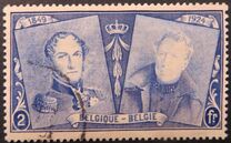 [The 75th Anniversary of the First Belgian Stamp, type BW10]