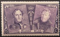 [The 75th Anniversary of the First Belgian Stamp, type BW1]