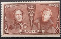[The 75th Anniversary of the First Belgian Stamp, type BW2]