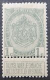 [As 1893 issue but no print between stamp and coupon, tegund AN]