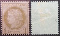 [Ceres - Lines or Dashes on Neck. Coloured Paper. No.50-52: Thin Value Numbers, タイプ I]