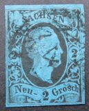 [King Friedrich August II - Colored Paper, type C3]