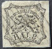 [Coat of Arms- Black Print on Colored Paper, type I]