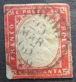 [King Victor Emmanuel II - This Issue Vary Greatly in Colour, Typ D10]