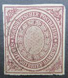 [Hamburg City Postage Stamp, type C]