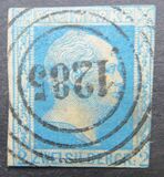 [King Friedrich Wilhelm IV. Smooth Background, Typhographed, प्रकार B1]