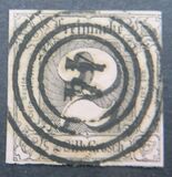 [Value Stamps - Black Print on Colored Paper, type A4]