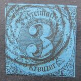 [Value Stamps - Black Print on Colored Paper, type B1]