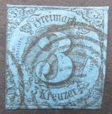 [Value Stamps - Black Print on Colored Paper, type B1]