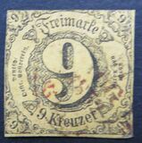 [Value Stamps - Black Print on Colored Paper, type B3]