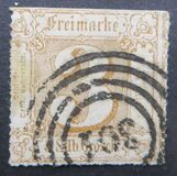 [Colored Print on White paper - Rouletted Perforation, type A23]