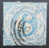 [Colored Print on White paper - Rouletted Perforation, type B14]
