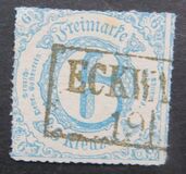 [Colored Print on White paper - Rouletted Perforation, type B14]