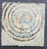 [Colored Print on White paper - Rouletted Perforation, type B14]