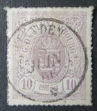 [Coat of Arms - Colored Rouletted Perforation, ประเภท D7]