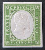 [King Victor Emmanuel II - This Issue Vary Greatly in Colour, type D]