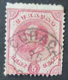 [King Wilhelm III - Large Perforation Holes, Tipe A8]