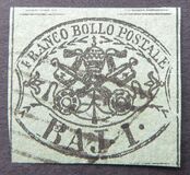 [Coat of Arms - Black Print on Colored Paper, type B2]