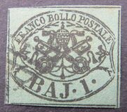 [Coat of Arms - Black Print on Colored Paper, type B3]