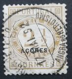 [Newspaper Stamp Overprinted "Acores" in Small - See Also No. 31, type C1]