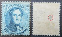 [King Leopold I - Perforated, type B21]