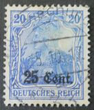 [German Empire Postage Stamps Surcharged, type A5]