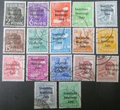 [Joint Allied Occupation Zones Stamps Overprinted "Sowjetische Besatzungs Zone", type B]