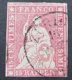 [Helvetia - Berner Print, प्रकार J2]