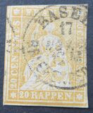 [Helvetia - Berner Print, प्रकार J3]