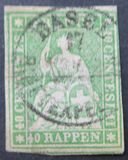 [Helvetia - Berner Print, प्रकार J4]