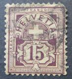 [Helvetia - Cross & Shield - Fiber Paper, typ L7]