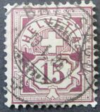 [Helvetia - Cross & Shield - Fiber Paper, typ L7]