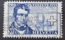 [Pro Juventute - Landscapes - Alexander Vinet, प्रकार JK]