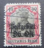 [German Empire Postage Stamps Overprinted "Postgebiet Ob. Ost", type A9]