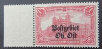 [German Empire Postage Stamps Overprinted "Postgebiet Ob. Ost", type A11]