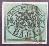[Coat of Arms - Black Print on Colored Paper, type B]