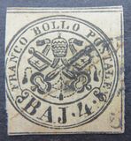 [Coat of Arms - Black Print on Colored Paper, type E2]
