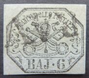 [Coat of Arms - Black Print on Colored Paper, type G]