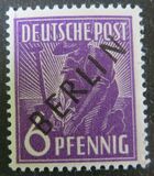 [BERLIN in Black Overprint on "Allied Occupation Zone" Stamps, Tipi A1]