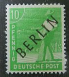 [BERLIN in Black Overprint on "Allied Occupation Zone" Stamps, Tipi A3]